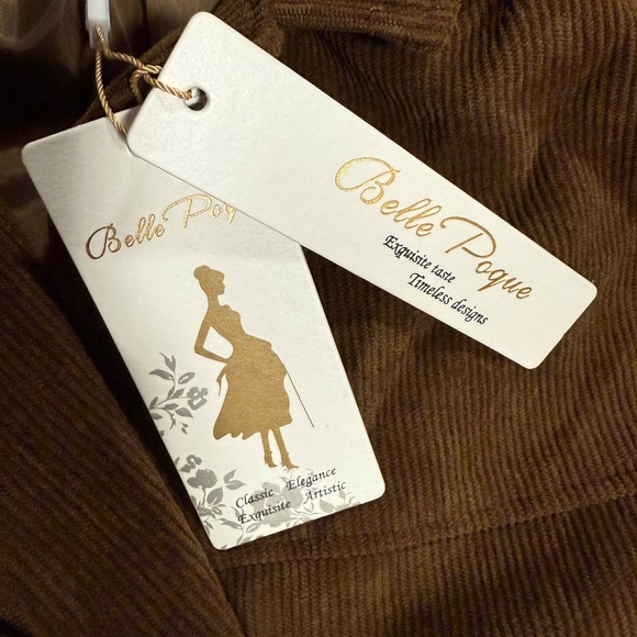 NWT Women’s Winter Brown Corduroy Blazer Jacket - Picture 4 of 6